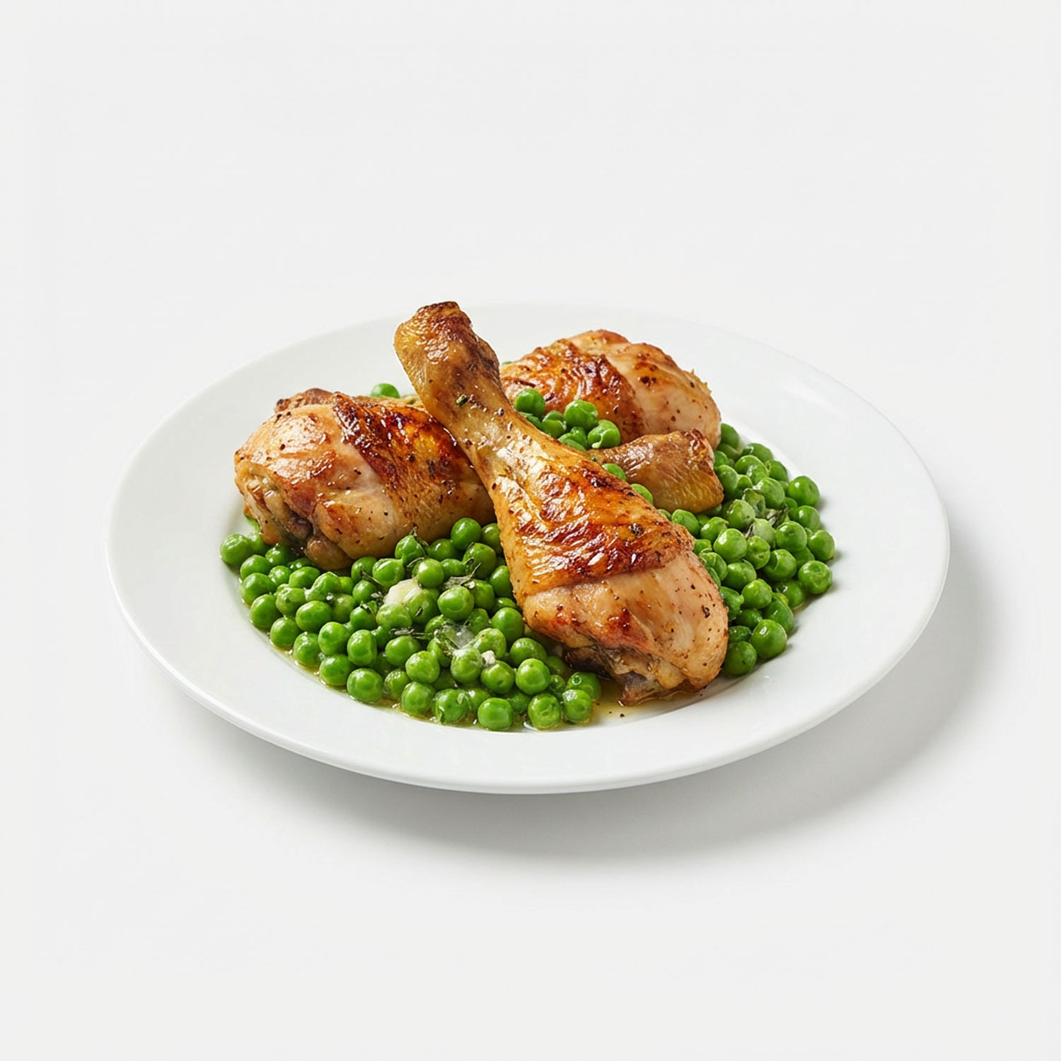 FUSO-DI-POLLO-ARROSTO-E-PISELLI FUSO DI POLLO ARROSTO E PISELLI - immagine 1