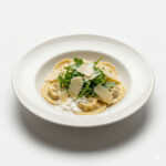RAVIOLI BURRATA RUCOLA GRANA