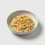 RISO GAMBERI E ZUCCHINE