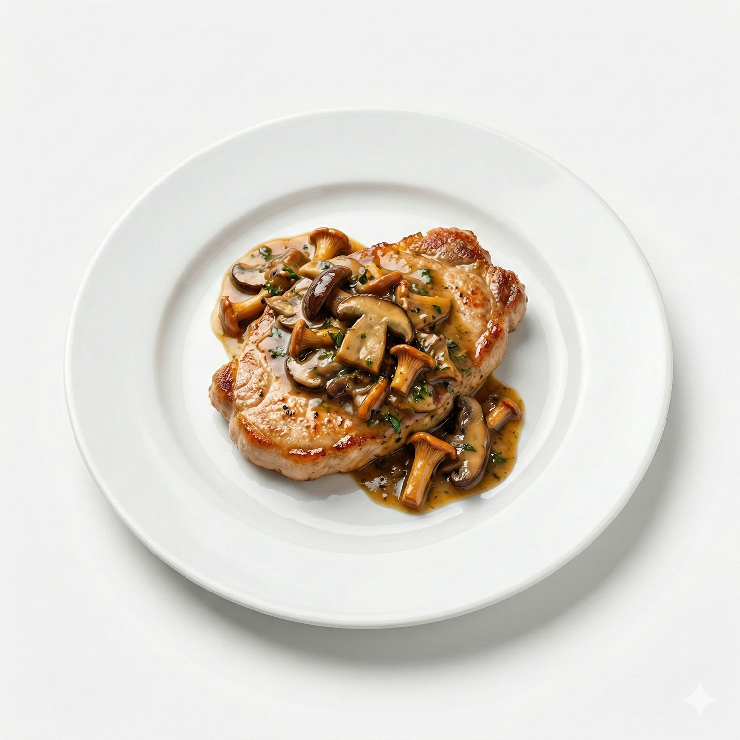 SCALOPPA-DI-MAIALE-BOSCAIOLA SCALOPPA DI MAIALE BOSCAIOLA - immagine 1