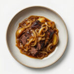 STRACOTTO E CIPOLLE CARAMELLATA